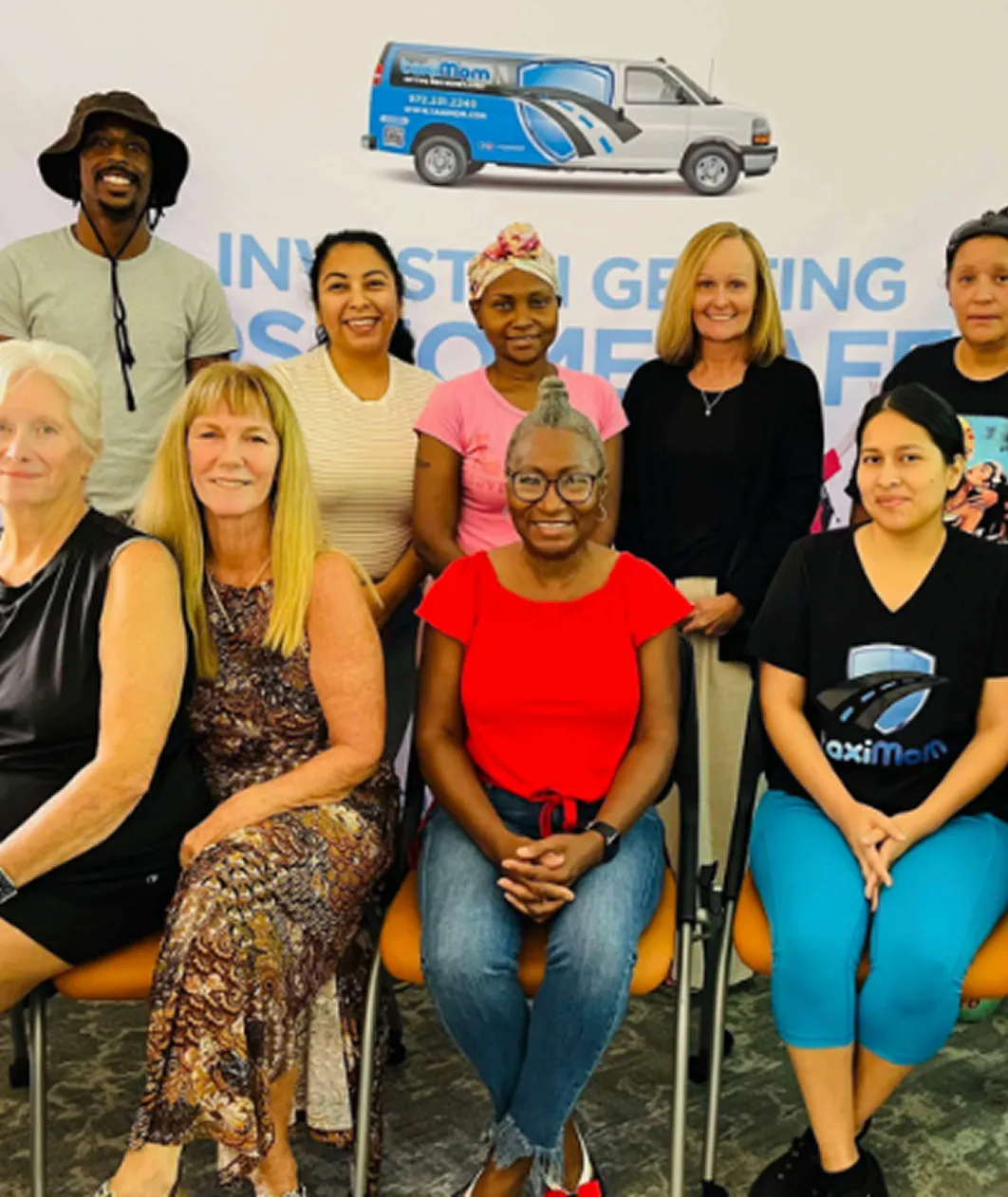 Taxi Mom team supporting families and school transportation