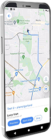 Real-time tracking of your child
